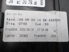 Ecran GPS BMW SERIE 5 E60