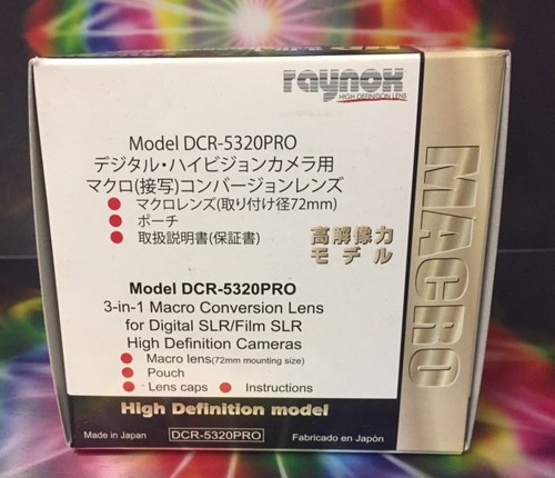 Raynox dcr 5320 pro macro - raynox, dcr-5320