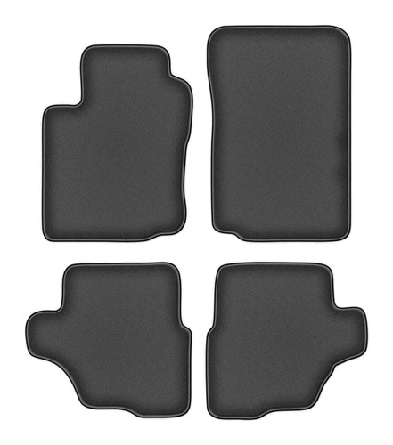 Jeu tapis velours graphite - de,