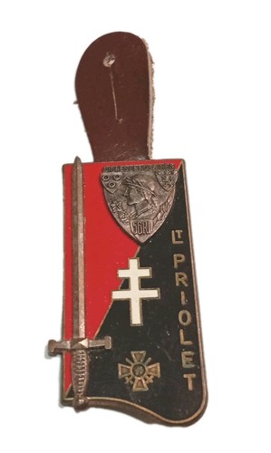 Pucelle militaire insigne - militaire,,