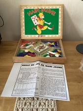 Jeu De Nain Jaune Jeujura Boîte Bois Vintage 
