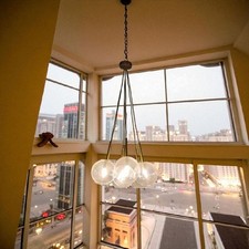 suspension grappe de 7 globes en verre et metal dore