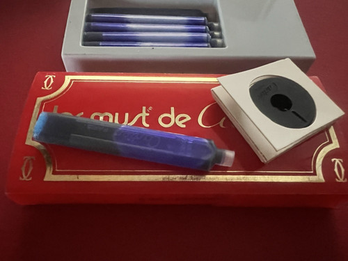 Cartier cartouches stylo - cartier,