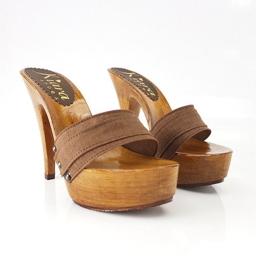 Mules femme marron - femme,
