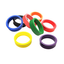 2 caoutchouc élastique rouge