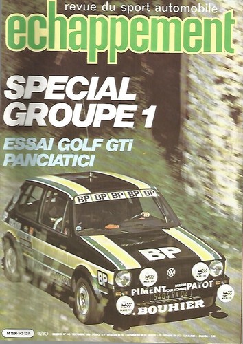 Echappement 143 golf gti - echappement, n°143