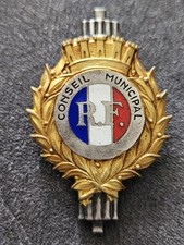 INSIGNE DE FONCTION CONSEIL MUNICIPAL