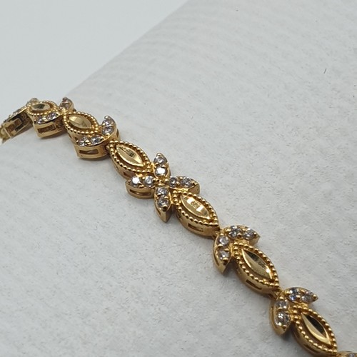 Bracelet 18k 750 femme - or,