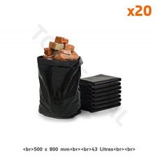 Petit sac à gravats en PEBD