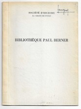 Bibliothèque PAUL BERNER -