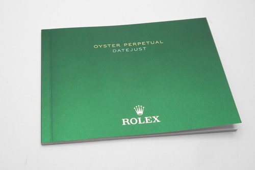 Livret rolex datejust - livret,
