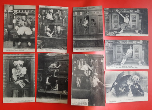 Lot cartes postale ancienne - lot,