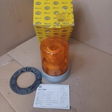 Feu à éclats, Gyrophare orange Xénon 12V D 15,5cm H 20cm Agricole TP Tracteur