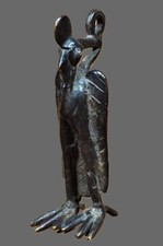 Art africain. Pendentif calao