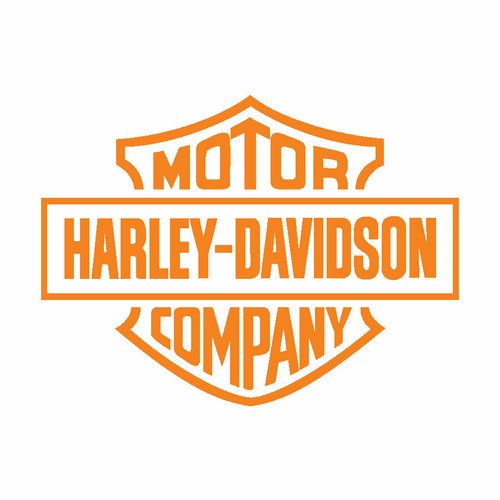 Sticker autocollant harley - sticker,