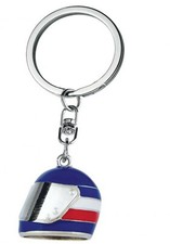 LOT DE 2 PORTE CLES CASQUE MOTO couleur FRANCE