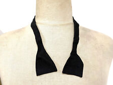 Magnifique Ancien Nœud papillon à nouer costume smoking Queue de Pie année 1900