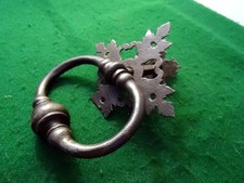 ANCIEN ANTIQUE  VINTAGE OLD HEURTOIR MARTEAU PORTE FER FORGED FORGE COLLECTION