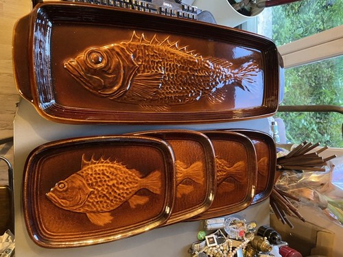 Grand plat assiettes poisson - plat, 4
