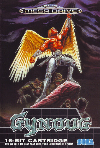Sega mega drive gynoug jeu - sega,