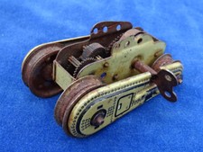 DRGM GAMA - WWI CHAR / Tank - RENAULT T56 - TIN TOY - POUR PIECES / For parts