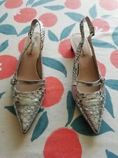 Escarpin Gris Pointure 40 Marque France Mode Femme Occasion