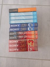 11 cassettes magnétoscope VHS