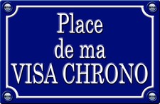 PLACE DE MA VISA CHRONO- 29cm