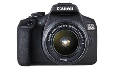 Canon EOS 2000D + EF-S 18-55mm f/3.5-5.6 IS II SLR camerakit 24,1 MP CMOS 6000 x