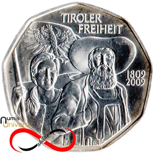 Euro commémorative - 5,