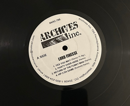 Lord finesse yes - lord, may