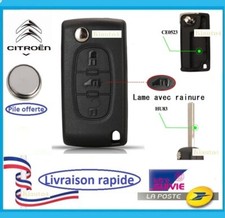 Boitier coque clé citroën - ,