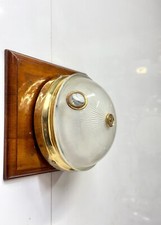 Lampe de terrasse en laiton Ocean Liner | Plafonnier et applique murale déco ...