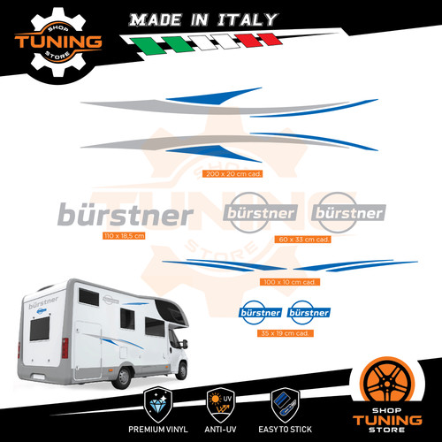 Autocollants camper kit - autocollants,