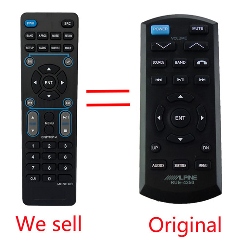 Remote control for alpine - control,