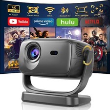 Vidéoprojecteur 4K 26000Lux Projecteur Home Cinéma avec WiFi 6 et Bluetooth 5...