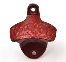 Vintage Style Coca-Cola Coke Décapsuleur Mural Ouvre-Bouteille Rouge