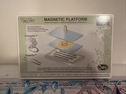 Sizzix magnetic platform for - magnetic,