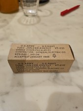 Lampe Tube Tsf Us Army Navy