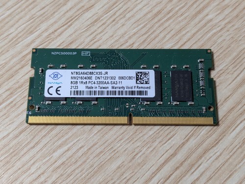 Barrette mémoire nanya - barrette, 8go