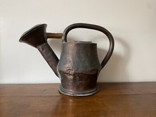 RARE ARROSOIR A ANSE EN TOLE DE CUIVRE DU XIXEME SIECLE ART POPULAIRE JARDINAGE