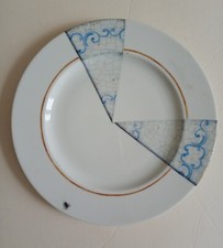 Assiette peinte par Pierre