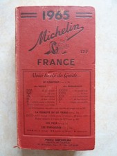 GUIDE MICHELIN FRANCE 1965