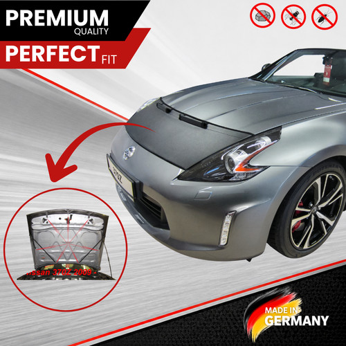 Bra capot compatible nissan - de,