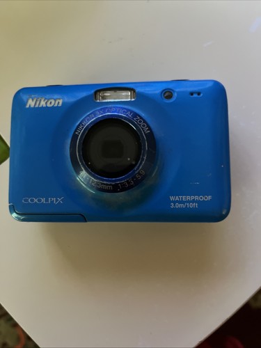 Nikon coolpix s30 blue - coolpix,