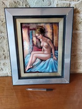 RARE  EMAIL DE LIMOGES NU