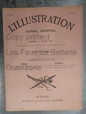 Couverture L'ILLUSTRATION mars 1897 publicités document Cover antique french mag