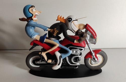 Figurine moto résine joe - moto,