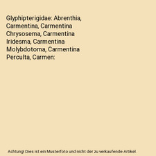 Glyphipterigidae: Abrenthia