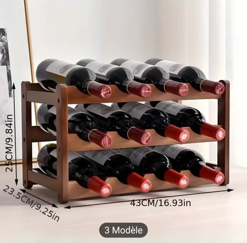 Organisateur bouteille 3x4 - de,